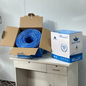 Logo Oem 305m Roll Box 24 23awg <span class=keywords><strong>Cat</strong></span> <span class=keywords><strong>5e</strong></span> 6 6a rete Lan cavo Ethernet <span class=keywords><strong>Utp</strong></span>/ftp/sftp cavo Cat5e Cat6 esterno - Product Image 3