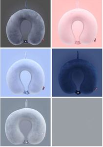 Oreiller de voyage en coton personnalisé en forme de U, coussin de soutien doux, impression sérigraphiée, LOGO personnalisé, cadeau promotionnel pour magasin - Product Image 6