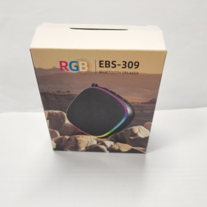Rockmia 6W EBS-309 Neuer Mini Tragbarer Magnetlautsprecher mit RGB-Licht, Wasserdicht IPX4, für PC-Gaming und Mobiltelefone - Product Image 2