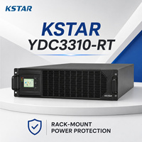 Kstar YDC3310-RT 10KVA UPS à double conversion en ligne, charge intelligente, haute fréquence, pour le gouvernement, le secteur médical, les télécommunications