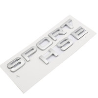 Autocollants de voiture avec Badge de lettre SPORT-HSE pour Land rover Range Rover SPORT Body modifié pour coffre arrière accessoire original décorer le logo