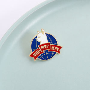 Broches en émail Planet Cats <span class=keywords><strong>Mir</strong></span> Mur Myau, inspirées de la culture russe, pour sac à dos, revers, bijoux, vente en gros - Product Image 1