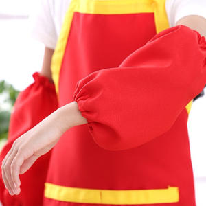 Tablier unisexe en polyester pour enfants, personnalisable avec logo, pour la maternelle, le <span class=keywords><strong>dessin</strong></span>, la peinture artistique, le bricolage, combinaison <span class=keywords><strong>de</strong></span> protection pour enfants, impression publicitaire - Product Image 4