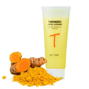 Hot sale Moisturizing Turmeric Facial Cleanser Facial Cleanser With Soothing & Calming Turmeric Gentle Face Wash