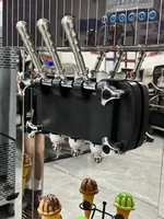 30L/H Spaceman Countertop 2+1 Gemengde Zachte IJsmachine ETL CE Mayhope IJsmachine Frozen Yogurt Sundae Maker
