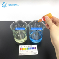 Réactif liquide alcalin pour test de pH, gouttes de test de pH pour l'analyse de la qualité de l'eau potable, outil portable de test d'eau, prend en charge OEM ODM