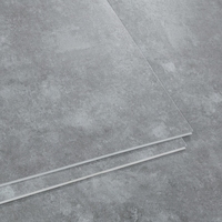 Revêtement de sol en plastique pvc imperméable à la texture du bois Dalle en vinyle Dalle Verrouillage par clic noyau rigide sol en vinyle SPC