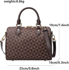 Bolsos de mano de cuero vegano con estampado digital personalizado para mujer, bolso cruzado de diseñador a la moda, bolso grande y lindo con cremallera - Product Image 2