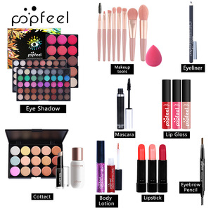 Grande Palette de fard à paupières rose, ensembles complet de maquillage et cosmétique, prêt à l'emploi, livraison gratuite - Product Image 5