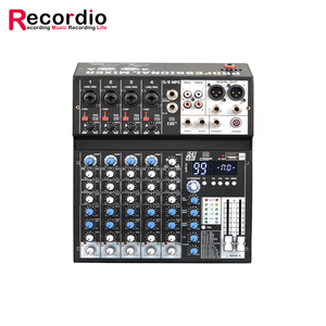 Mezclador de <span class=keywords><strong>Audio</strong></span> GAX-SN6 Recordio Profesional de 6 Canales para Espectáculos, Conferencias, Portátil, con Alimentación Phantom, USB, Bluetooth, Reverberación y DSP - Product Image 3
