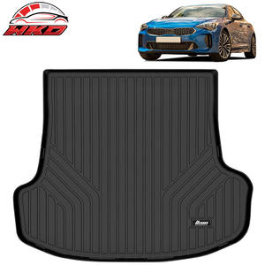 Alfombrilla para maletero Kia Stinger 18-23, para todo tipo de clima, cubierta 3D para la parte trasera del maletero, revestimiento para la bandeja del maletero - Product Image 1