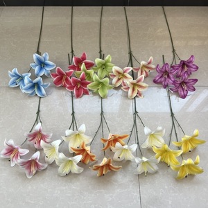 <span class=keywords><strong>Fiore</strong></span> di giglio artificiale decorazione moderna <span class=keywords><strong>fiore</strong></span> artificiale alla rinfusa decorazione di nozze per giglio ricevimento <span class=keywords><strong>fiore</strong></span> artificiale - Product Image 2