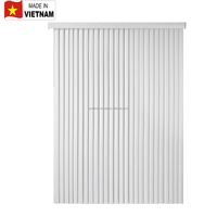 Persianas verticales de PVC de estilo moderno de EE. UU., persianas verticales de PVC de 89mm y 3,5 pulgadas, persiana para Puerta de interior, persiana para ventana, plástico hecho en Vietnam