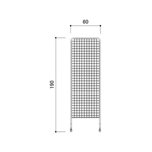 Espositore a Griglia Metallica, <span class=keywords><strong>Scaffale</strong></span> in Rete Metallica per Porta Accessori - Product Image 5