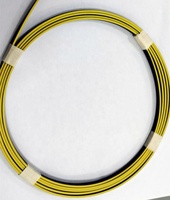 Cable de acero GJYXCH fibra óptica FTTH para exteriores 1 núcleo 2/4/6 g652d g657a Cable de caída de fibra FTTH de raya LSZH de modo único