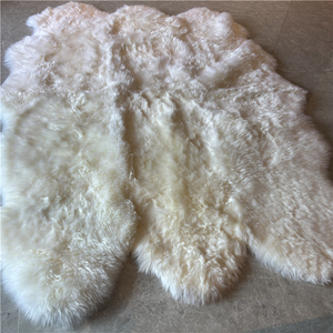 Tapis en fourrure de laine de peau d'<span class=keywords><strong>agneau</strong></span> véritable - Product Image 1