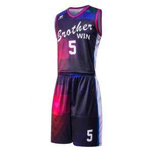 Best selling best cheap reversible sublimation basketball uniforms design - Product Image 2