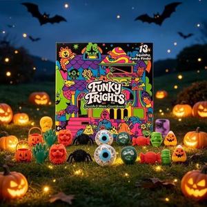   Set Regalo Blind Box Stile Minimalista Moderno con Giocattoli Sensoriali Antistress in Plastica Morbida per il Conto alla Rovescia di 24 Giorni di Halloween 2026 - Product Image 1