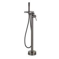 Robinet en laiton de luxe moderne - Robinet de salle de bain - Robinets pour salle de bain finition chromée - Accessoires sanitaires écologiques