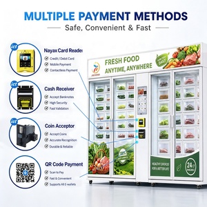 Distributeur automatique de produits frais OEM/ODM 24h/24 et 7j/7 avec stockage frigorifique, refroidissement par compresseur, écran tactile et SDK à distance - Product Image 5