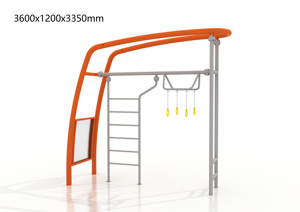 Equipo de <span class=keywords><strong>Ejercicio</strong></span> al Aire Libre Jiewei <span class=keywords><strong>para</strong></span> Escuelas, Patios Traseros, de Metal y Plástico, <span class=keywords><strong>para</strong></span> Ejercicios de Estiramiento, Entrenamiento en <span class=keywords><strong>Parques</strong></span>, Capacidad <span class=keywords><strong>para</strong></span> 3 Personas - Product Image 2