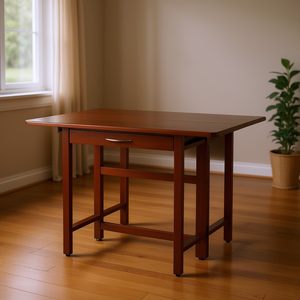 Tavolo da Pranzo Taylor con Piano Ribaltabile in Legno, Rettangolare, 4 Posti, per Uso Domestico - Product Image 2