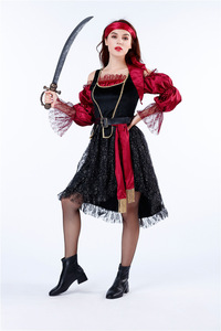 Disfraz <span class=keywords><strong>de</strong></span> Pirata Femenino RUIKE 2026 para Halloween, Cosplay, Actuaciones Escénicas y para Parejas - Product Image 4