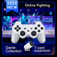 Boîte de jeu vidéo HY00 2024, manette sans fil 2.4G, consoles de jeu parent-enfant, poignées pour le plaisir familial, PS1 PSP