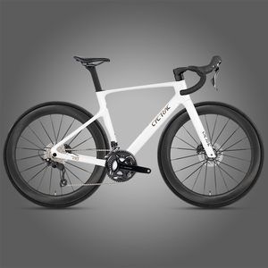 Juego de Ruedas de Carbono R18 de 24 Velocidades 700c Aero Racing Ultralight Fiber para Bicicleta de Carretera R18 (Edición Racing) con Cuadro de Fibra de Carbono - Product Image 2