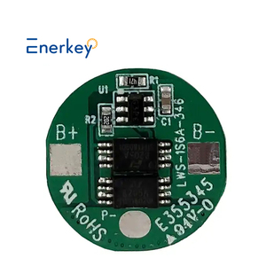 Enerkey 1S 6A BMS PCB Vòng bảng bảo vệ pin 3.7V Li-ion pin PCM cho 18650 di động - Product Image 1