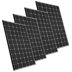 The photovoltaic plant produces and sells a batch of low-cost solar panels, 300 watts of monocrystalline silicon