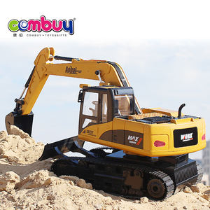 12 canali di musica leggera 1:10 grande modello di camion Rc escavatore - Product Image 3