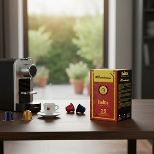 Confezione da 25 Capsule Compatibili Nespresso Passalacqua Helca Blend 0,22g/Capsula Cialde di Caffè e K-Cups - Product Image 3