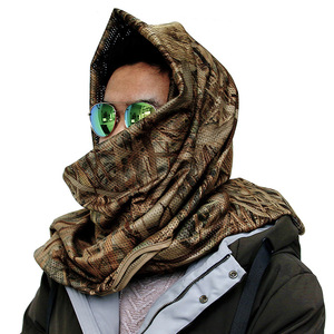 Cycling Mask Camouflage Scarf Long Khaki Magic Headband Sun Protection Outdoor Sports Neck Warmer Hunting Summer Men - Product Image 4