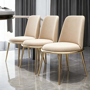 Vàng giọng bên ghế Nhung Màu Xanh bọc kim loại khung cổ điển ngả ghế ăn uống cho nhà ở cao cấp Nhà Hàng - Product Image 1