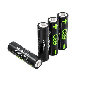 NUEVO diseño AA/AAA/C/D/F/9V/18650/21700 AAA 1.5V400AWH NI-MH USB Suministro de batería de litio recargable - Product Image 2