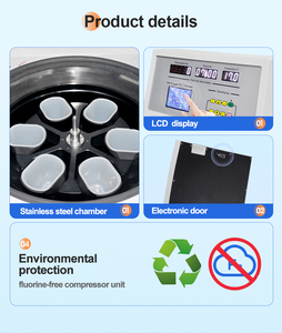 Sertifikat CE 6000rpm 6L lantai berdiri mesin pendingin sentrifugal 200ml tas darah ayunan Rotor jumlah besar untuk mesin penelitian Lab - Product Image 4