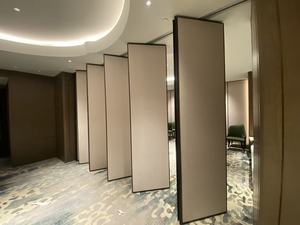 Mampara Móvil Insonorizante Personalizable - Panel de Tela Tejida/Grano de Madera Adecuado para Restaurantes, Paredes Deslizantes - Product Image 6