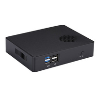 Mini PC Compacto Qotom Q30400S-S03, Intel de 4.ª/5.ª Generación Core I3 I5 I7, LAN Dual, HD Dual, Computadora Industrial, Windows 10, Linux