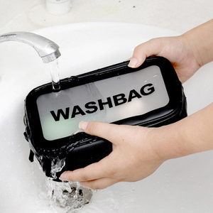 การพิมพ์หลายสีแบบกําหนดเองตัวอย่างฟรีถุงแต่งหน้าใสพีวีซีกันน้ําสําหรับบรรจุภัณฑ์เครื่องสําอาง - Product Image 4