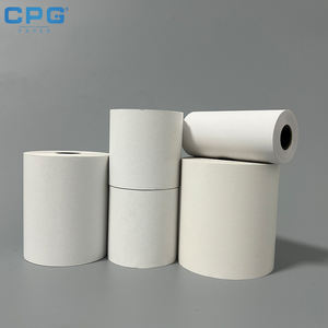 Rouleau thermique lisse 57x50mm sans BPA pour terminal de paiement, 48 g/m², fourni directement par l'usine - Product Image 1