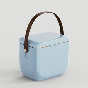 Custom 15L Modern Reusable Glossy Surface Waterproof Recyclable Portable Camping <b>Cooler</b> <b>Box</b> EPS Plastic for Food Wine Cans Gift - Product Image 2