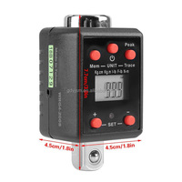 Kunci Torsi Digital Torsi Tinggi 1.5-600N.m Adaptor Meter Torsi Layar Elektronik Alat Industri OEM Baja Karbon