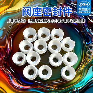 ซีลวาล์ว Dongsheng DSH วัสดุ PTFE สำหรับเครื่องปฏิกรณ์เคมี แหวนซีลมาตรฐาน ป้องกันฝุ่น กันน้ำ ทนการกัดกร่อน - Product Image 3