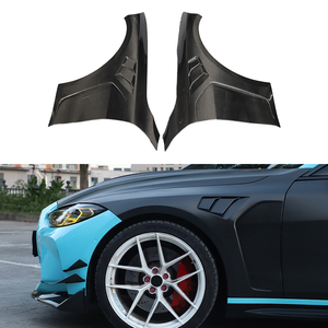 Kit carrosserie pour BMW M4 G82, modification et amélioration OEM 2014-2024 : pare-chocs avant en fibre de carbone, garde-boue, kit carrosserie. - Product Image 1