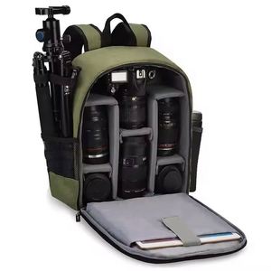 Muestra gratuita de mochila impermeable personalizada de alta calidad para fotografía, mochila digital para cámara DSLR. - Product Image 1