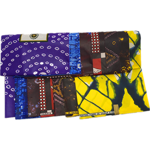 China Factory Vitenge Ankara <strong>Fabric</strong> African Nigerian <strong>Wax</strong> <strong>Fabric</strong> 100% <strong>Polyester</strong> for Garment Dress - Product Image 2