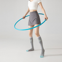 Chaussettes de compression sportives tricotées de haute qualité pour adultes, respirantes et antidérapantes, idéales pour le yoga et les activités de plein air