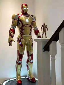 Ornements <span class=keywords><strong>Iron</strong></span> <span class=keywords><strong>Man</strong></span>, grande sculpture au sol, décorations lumineuses <span class=keywords><strong>Marvel</strong></span> <span class=keywords><strong>Comics</strong></span>, modèle 1:1, décorations pour salon, centre commercial - Product Image 3
