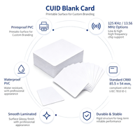 Carte d'accès NFC haute fréquence personnalisée pour le contrôle d'accès autorisé et l'identification sans contact